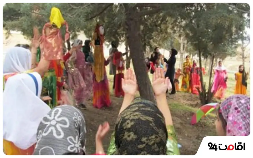 باران خواهی در سنندج