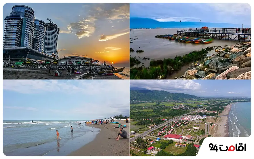 راهنمای سفر به شمال؛ از انتخاب مسیر تا اقامتگاه 9 beach-north-iran