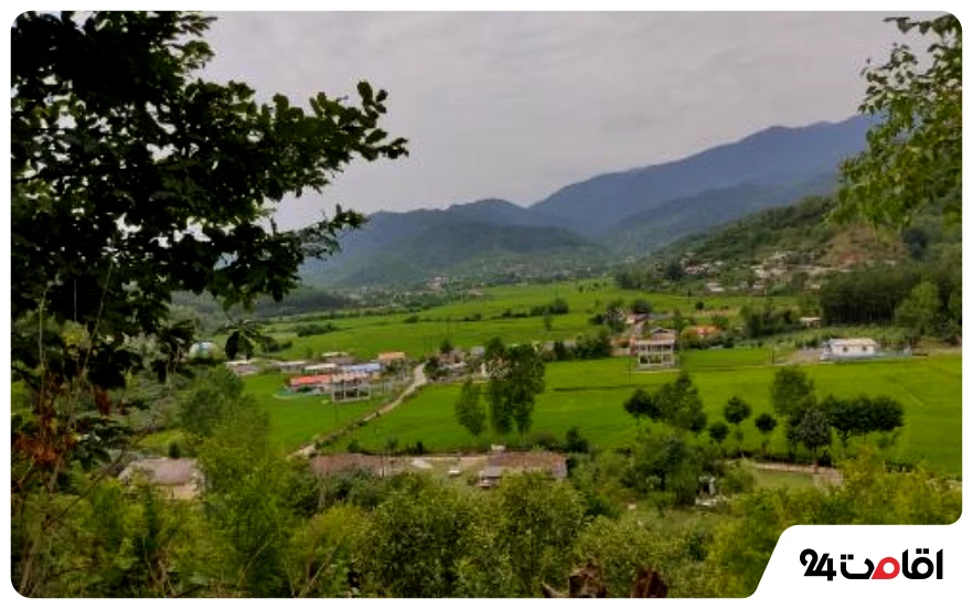 معرفی بهترین جاهای دیدنی لیسار 12 روستای اگری بوجاق