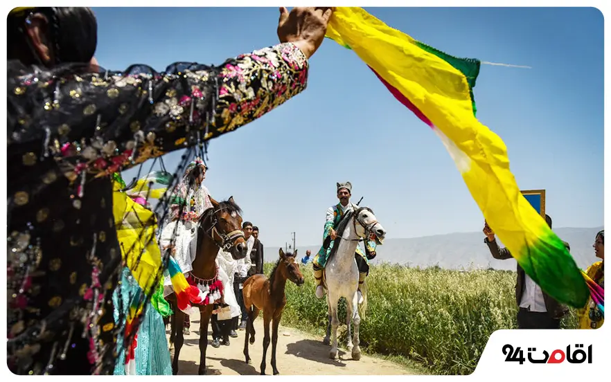 آشنایی با آیین های محلی فیروزآباد 2 رقص محلی در فیروزآباد