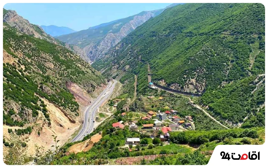 18 تا از بهترین جاده های شمال؛ جاهای دیدنی و لوکیشنهای عکاسی 4 جاده فیروزکوه