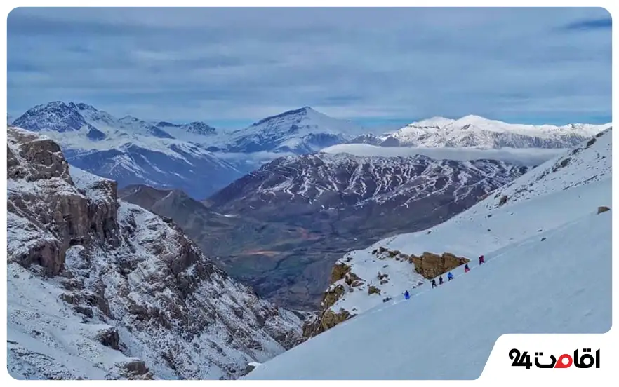 کوهستان‌های قندیل سد جلدیان 