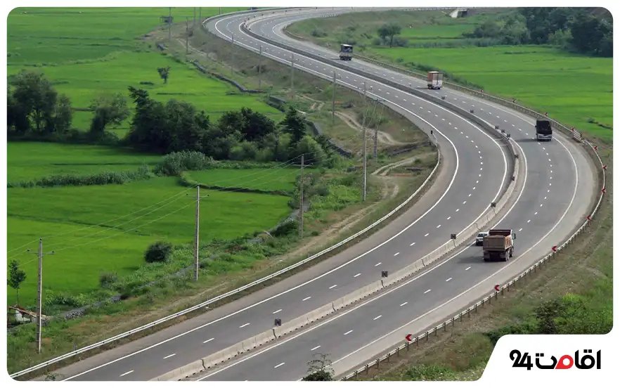 راهنمای سفر به شمال؛ از انتخاب مسیر تا اقامتگاه 6 آزادراه قزوین - رشت