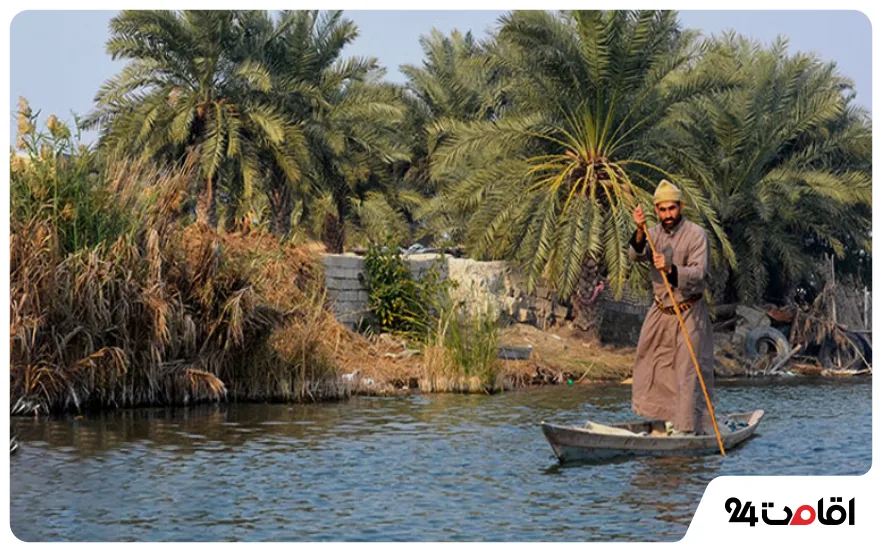 معرفی جاهای دیدنی آبادان با عکس 14 جزیره مینو