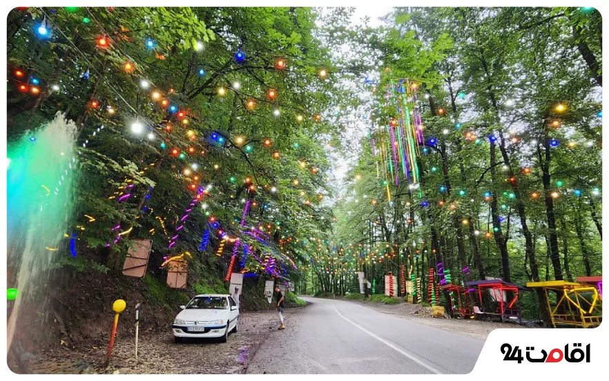 18 تا از بهترین جاده های شمال؛ جاهای دیدنی و لوکیشنهای عکاسی 13 جاده کلاردشت به عباس آباد