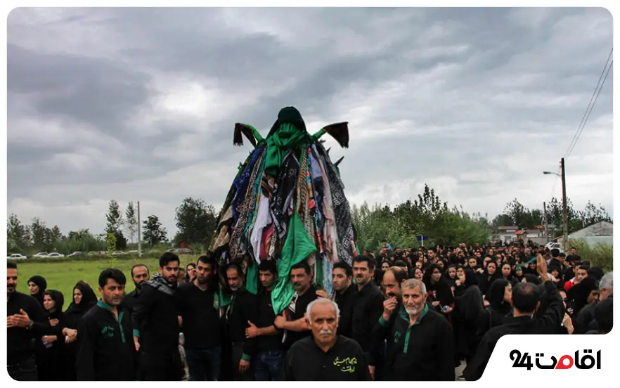 نخل گردانی در محمودآباد