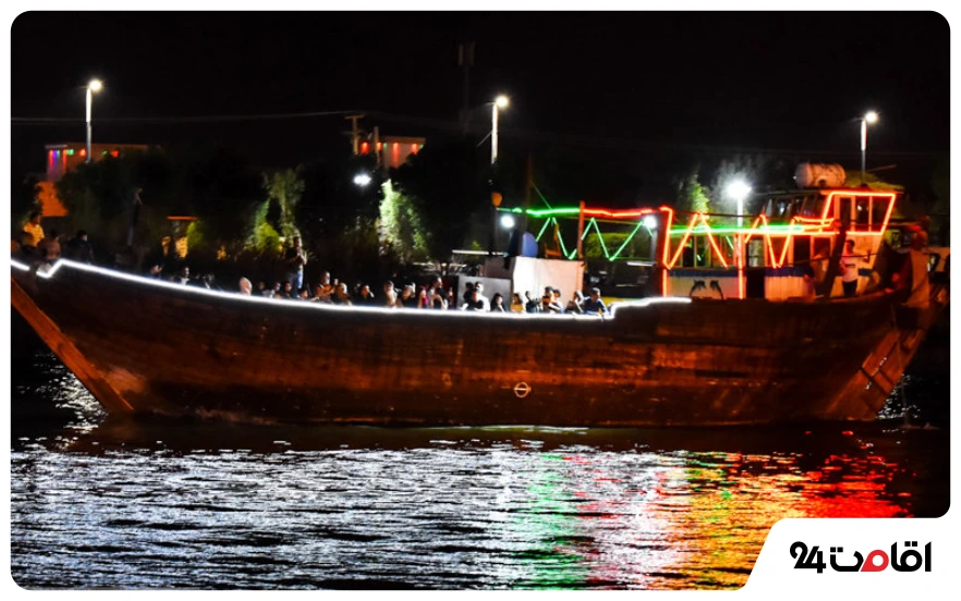 معرفی جاهای دیدنی آبادان با عکس 29 شب های ابادان