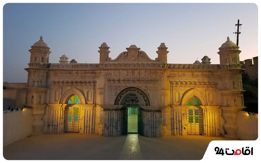 معرفی جاهای دیدنی آبادان با عکس 20 مسجد رنگونی ها