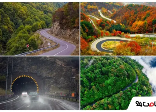 بهترین جاده های شمال