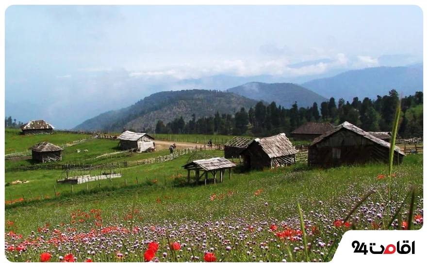 معرفی بهترین جاهای دیدنی لیسار 7 روستای هره دشت