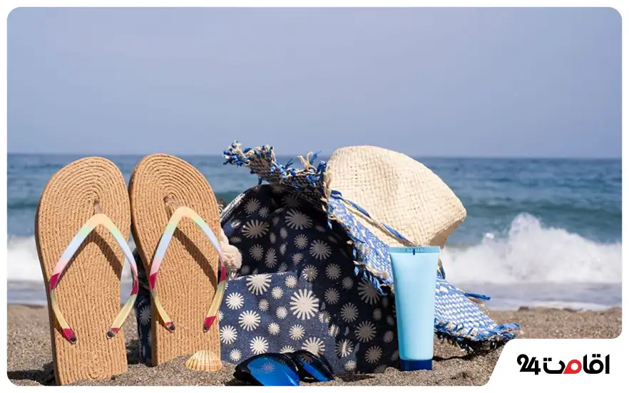 وسایل مورد نیاز برای رفتن به ساحل و دریا 