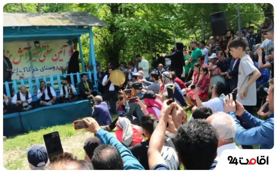 مراسم شیرآشپزون