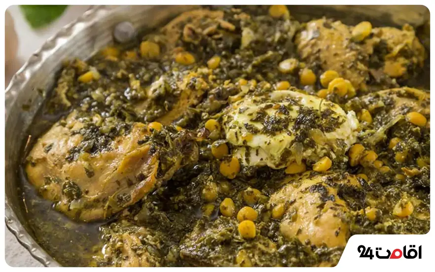 بهترین غذاهای لیسار که خوشعطروطعم هستند 7 سیر قلیه