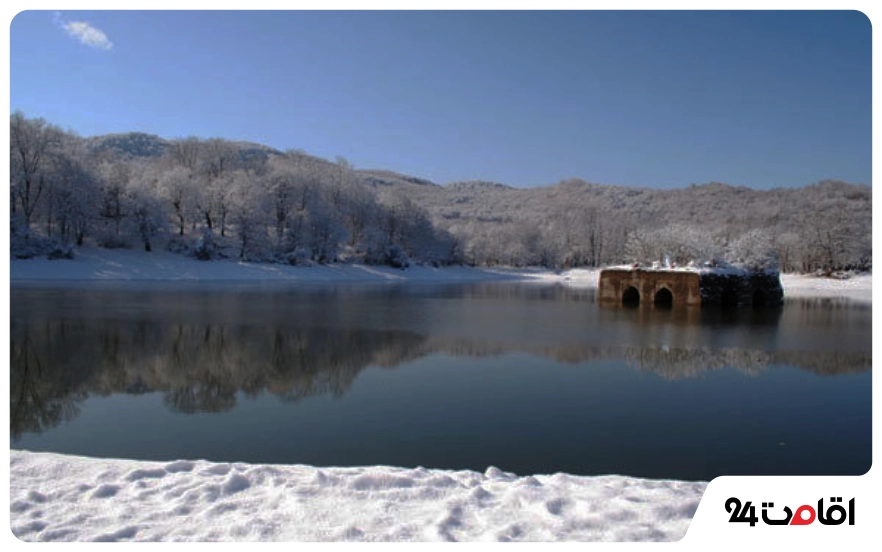 جاهای دیدنی بهشهر در زمستان