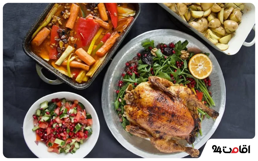 ۱۹ تا از غذاهای محلی بهشهر؛ غذای سنتی بهشهر را کجا بخوریم؟ 8 مرغ شکم پر