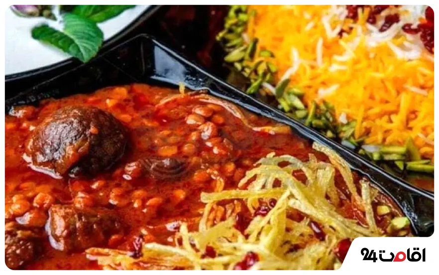 معرفی بهترین غذاهای قزوین؛ غذای سنتی قزوین را کجا بخوریم؟ 3 قیمه آبدار قزوینی یا دم کباب