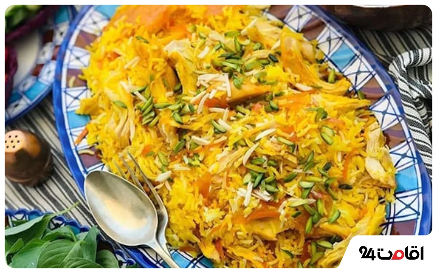 معرفی بهترین غذاهای قزوین؛ غذای سنتی قزوین را کجا بخوریم؟ 5 شیرین پلو قزوینی
