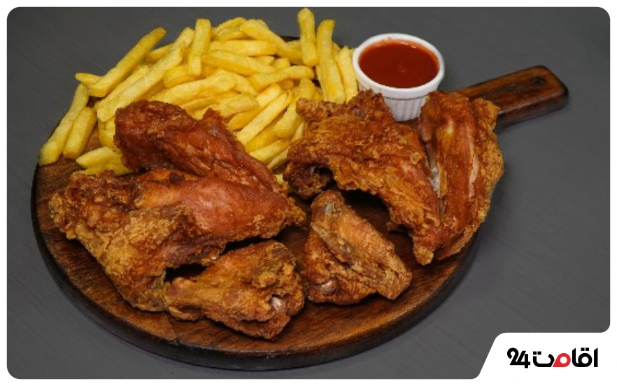 جوجه بروستد قزوین