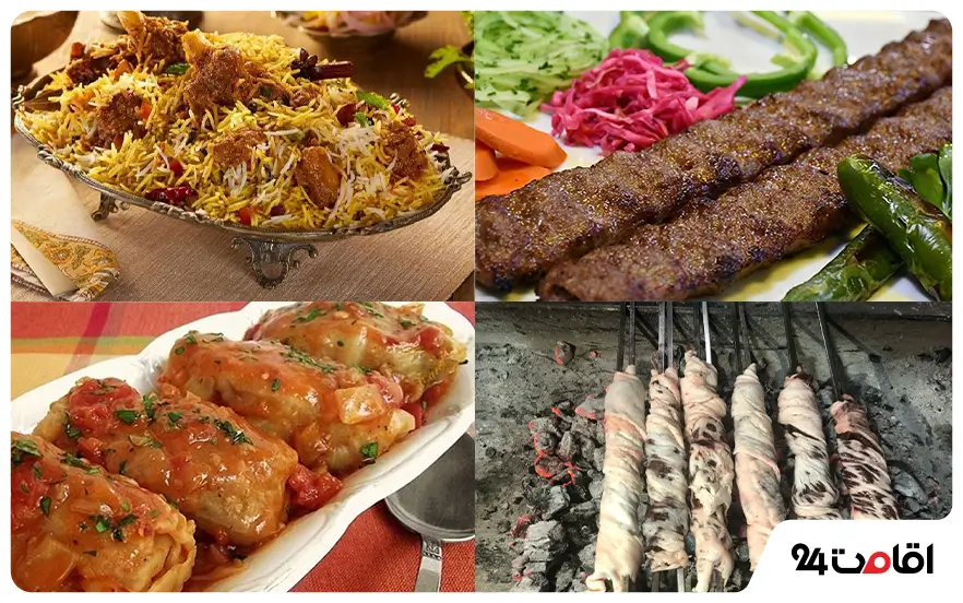 غذاهای محلی پل دختر