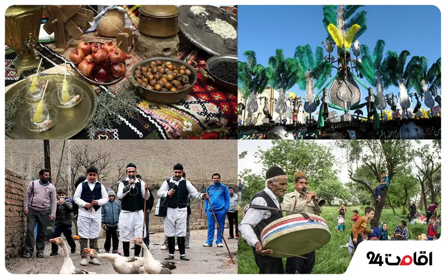 آیین های محلی قزوین