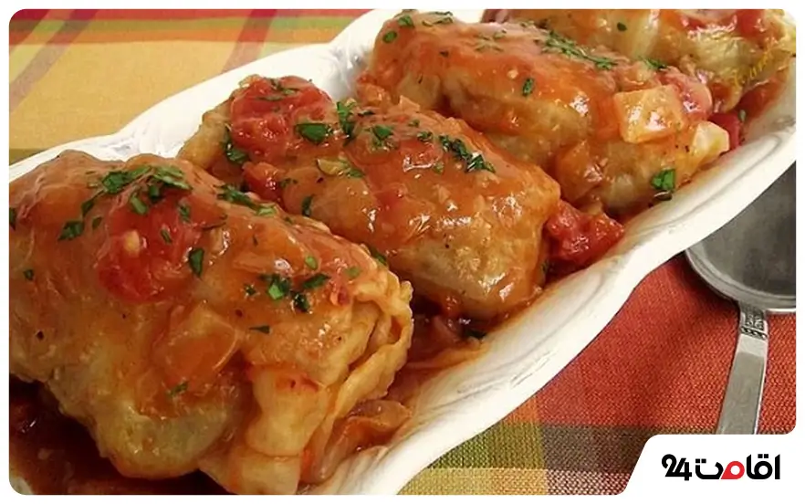 خوشمزهترین غذاهای محلی پل دختر را بشناسید 2 دلمه سیرابی