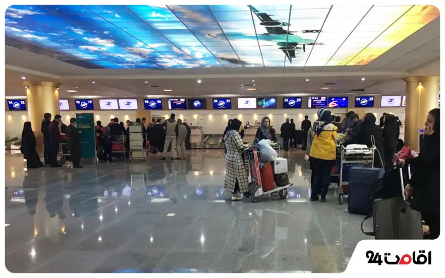 مراحل سوار شدن هواپیما در سفرهای داخلی و خارجی 5 ورود به سالن انتظار