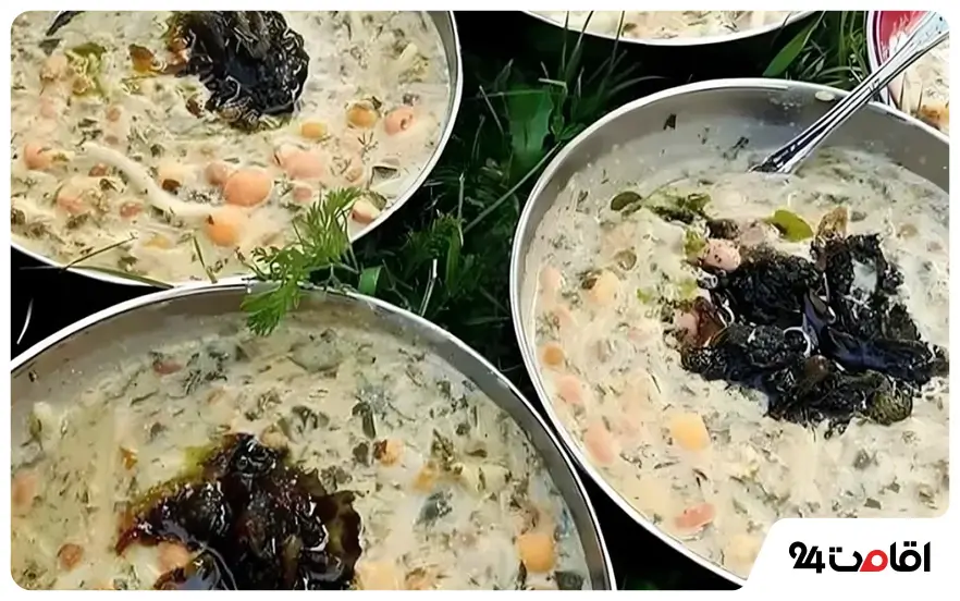 آش دوغ سرعین