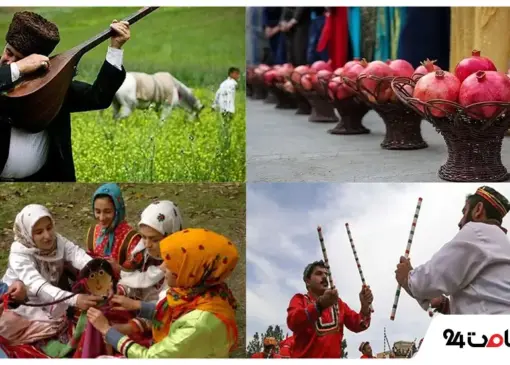 آیین های محلی ماهنشان