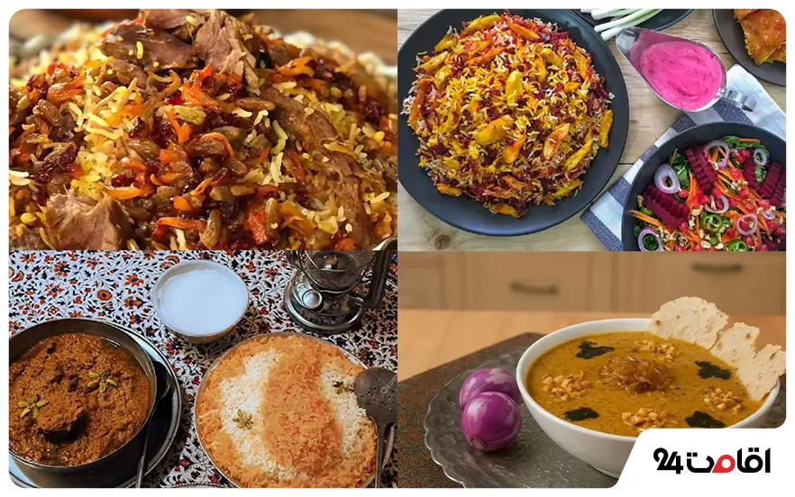 غذاهای دامغانی