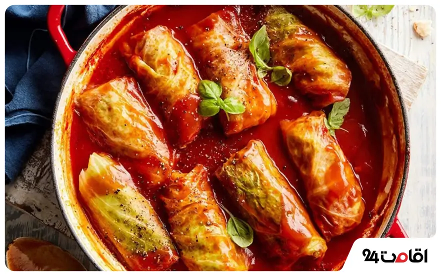 دلمه کلم در سردشت