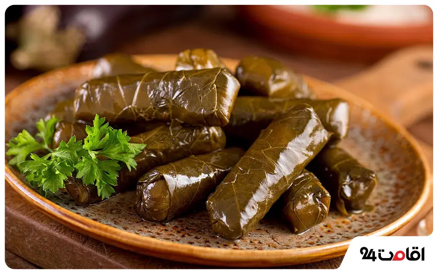 دلمه برگ مو