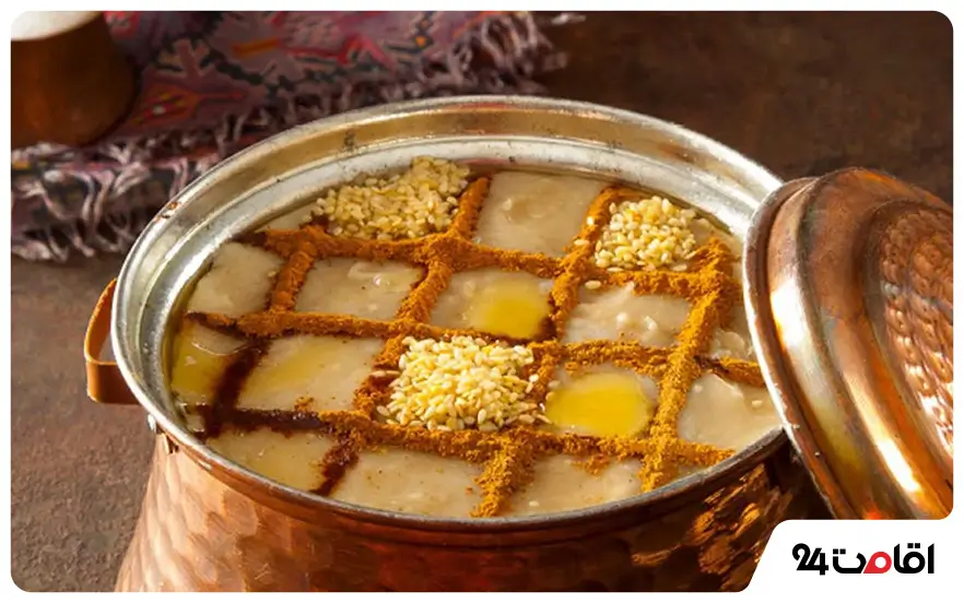 معرفی غذاهای محلی ساوجبلاغ 7 حلیم در ساوجبلاغ