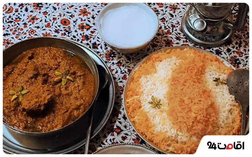 خورشت پسته دامغانی