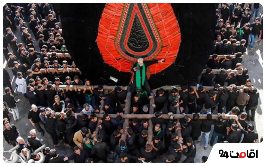 مراسم محرم در دامغان