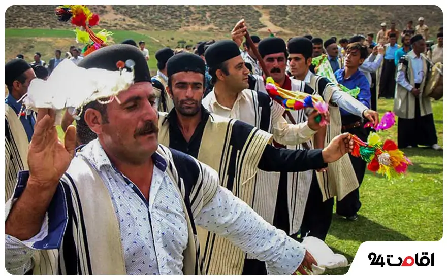 آشنایی با آیین های محلی پل دختر 3 آیین نوروزی در پل دختر