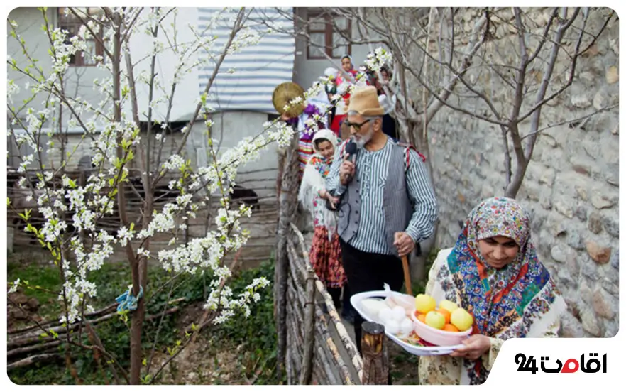 آیین نوروزی در ساوجبلاغ