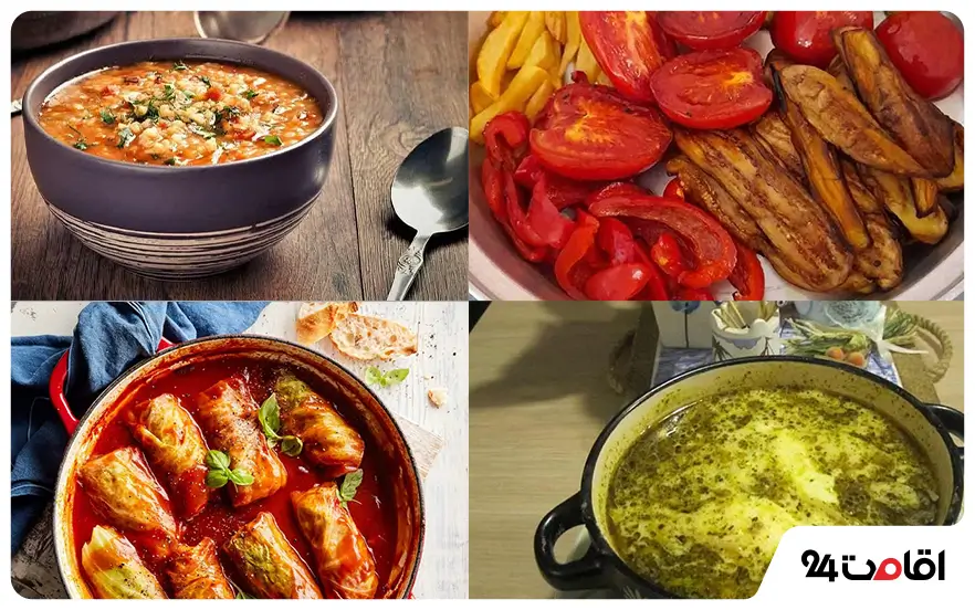 غذاهای سردشت