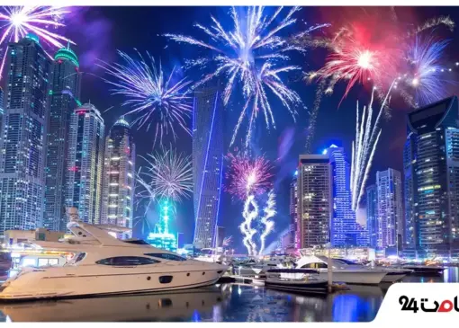 عکس کریسمس در دبی