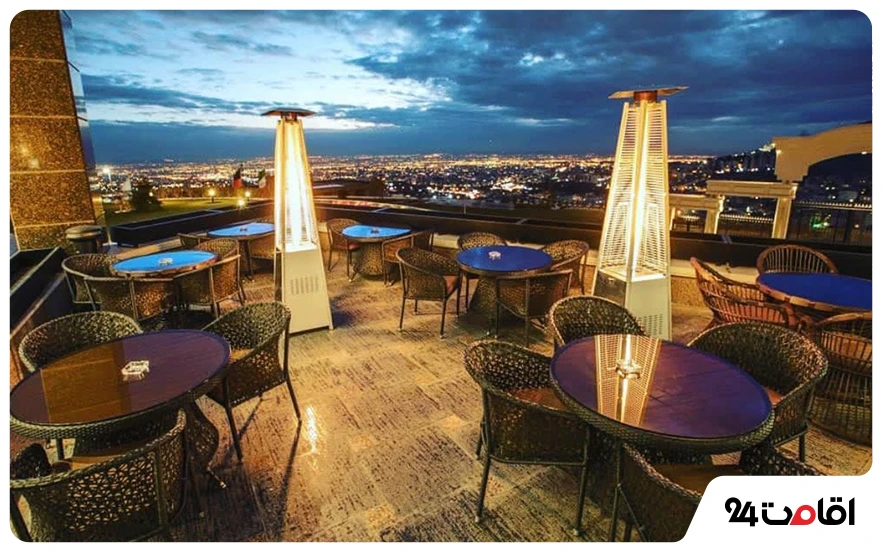 کافه های جذاب هتل اسپیناس پالاس تهران