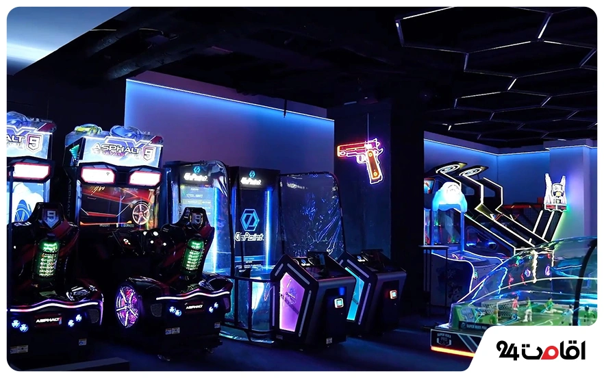 بازی های جذاب در فان سنتر هتل اسپیناس پالاس