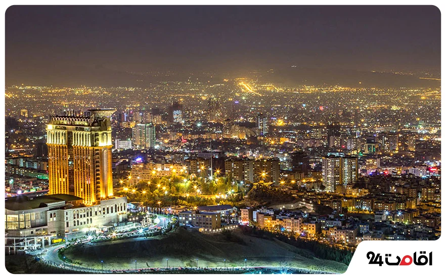 فاصله نزدیک هتل اسپیناس پالاس تا اوپال و پالادیوم