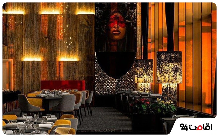 رستوران های شیک هتل اسپیناس پالاس تهران