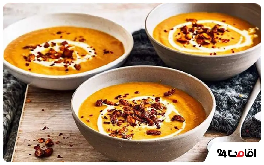 آش کدو رامسر