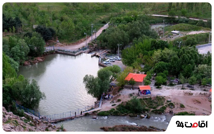 رودخانه و سراب گامسیاب (گاماساب)