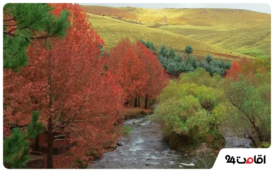 جاهای دیدنی نهاوند در پاییز