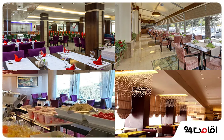 رستوران‌های هتل اوین و آزادی