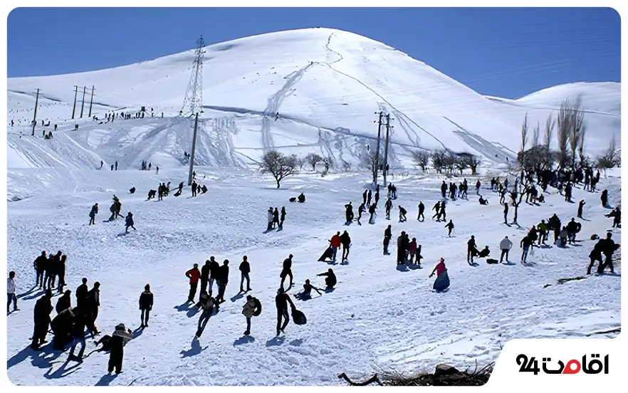 جاهای دیدنی کرمان؛ معرفی ۵۶ مکان دیدنی و تفریحی با عکس و آدرس 54 پیست اسکی سیرچ