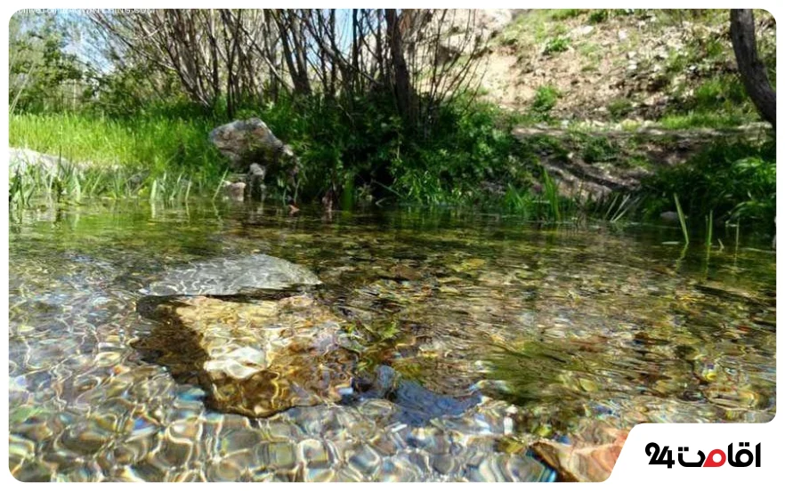 روستا و سراب ملوسان