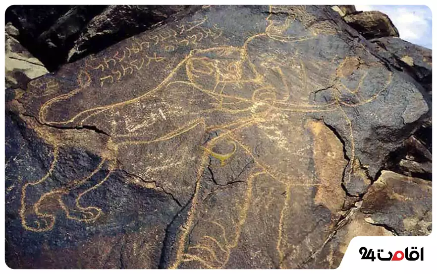 سنگ‌نگاره لاخ مزار 