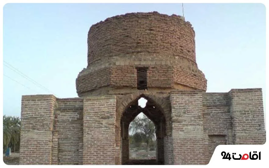 گنبد سرخ تصاویری از جاهای دیدنی بندرعباس